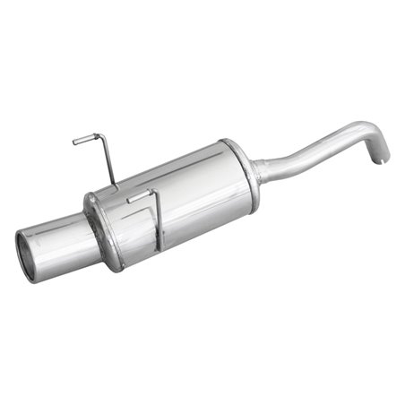 100% Inox Échappement Sport sur mesure pour Fiat 500 1.2 (69cv) 2007- Ø40mm 102mm