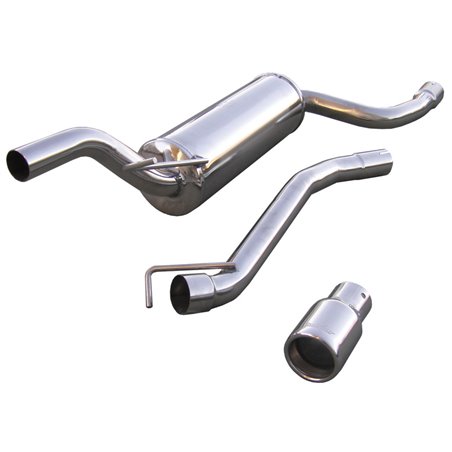 100% Inox Échappement Sport sur mesure pour Ford Focus 1.8 TDCi (100cv) 80mm