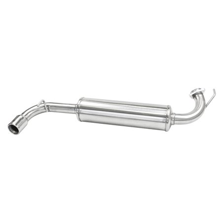 100% Inox Échappement Sport sur mesure pour Lancia Delta (831) 2.0 Turbo Int. 8v/16v 1989- 80mm