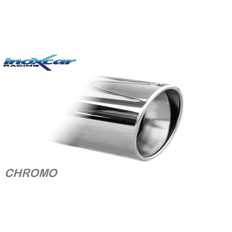 100% Inox Échappement Double sur mesure pour Mercedes Classe-A W176 180 CDI 1.4 110cv 2012-2015 1x100mm X-Race