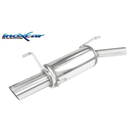 100% Inox Échappement Sport sur mesure pour Opel Corsa C 1.7 16v Di 65cv/1.7 16v Dti 75cv 2000-2003 Ø45 1x90mm Rally