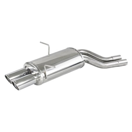 100% Inox Échappement Sport sur mesure pour BMW E46 330i-Ci-Xi 230cv 2000- 2x80mm X-Race