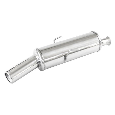 100% Inox Échappement Sport sur mesure pour Peugeot 205 1.6 GTi (115cv) 1989-1992 80mm