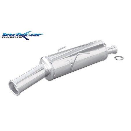 100% Inox Échappement Sport sur mesure pour Peugeot 205 1.9 GTI 182cv 1984- 1x76mm Retro Style