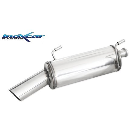 100% Inox Échappement Sport sur mesure pour Peugeot 206 1.6 16v XS 110cv 2001-2006 1x90mm Rally