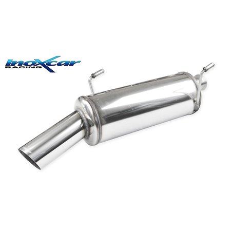 100% Inox Échappement Sport sur mesure pour Peugeot 206 CC 1.6 (109cv) 2000- 90mm Racing