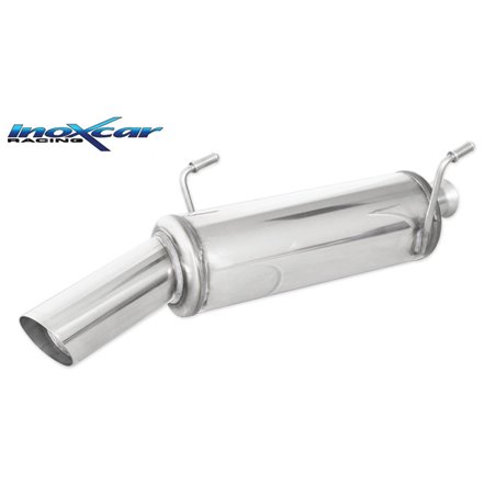 100% Inox Échappement Sport sur mesure pour Peugeot 206 HDI 1.6 110cv 2004-2006 1x90mm Rally