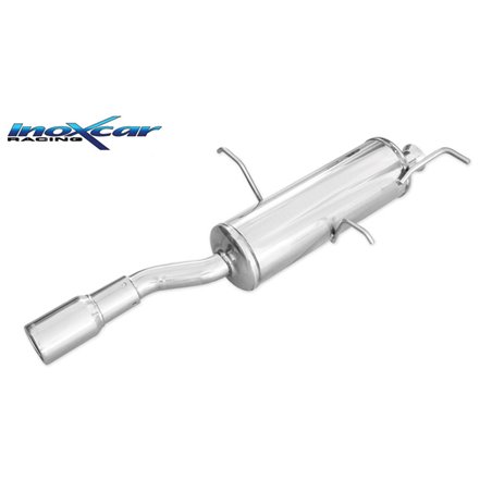 100% Inox Échappement Sport sur mesure pour Peugeot 306 2.0 16v Cabrio 133cv 1997- 1x80mm