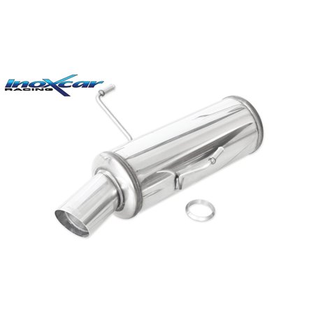 100% Inox Échappement Sport sur mesure pour Peugeot 406 2.0 Coupé 135cv 1997- 1x90mm Rally