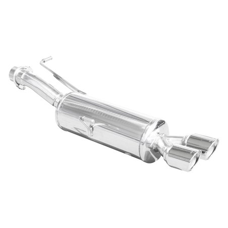 100% Inox Échappement Sport sur mesure pour Peugeot RCZ 1.6 THP 200cv 2010- 2x80mm X-Race