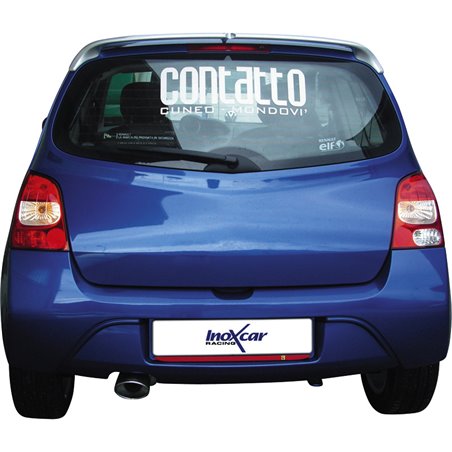 100% Inox Échappement Sport sur mesure pour Renault Twingo GT 1.2T (100cv) 2007- 120x80mm