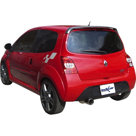 100% Inox Échappement Sport sur mesure pour Renault Twingo II RS Sport 1.6 16v (133cv) 2008- 102mm