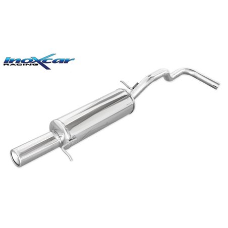 100% Inox Échappement Sport sur mesure pour Seat Ibiza 6K 1.9 TDI 90cv 1997-2000 1x80mm