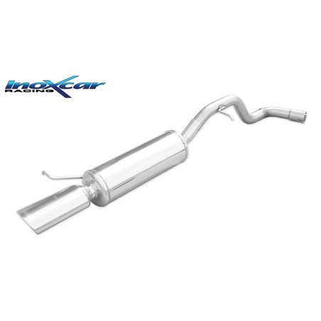 100% Inox Échappement Sport sur mesure pour Seat Leon 1M 1.9 TDI 130cv 2000- 1x120x80mm