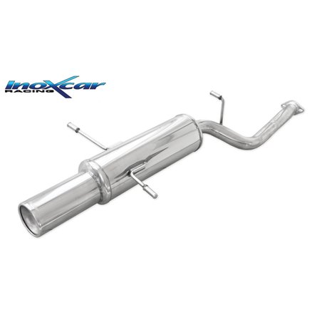 100% Inox Échappement Sport sur mesure pour Subaru Forester 2.0 16v LX 125cv 1998- 1x102mm