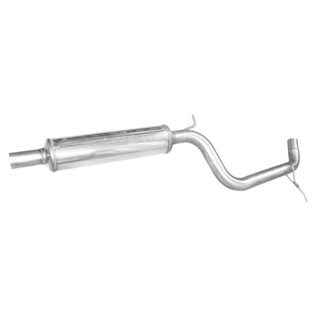 100% Inox Silencieux centrale sur mesure pour Seat Leon (5F) 1.4 TSI (122cv) 2012- 50mm