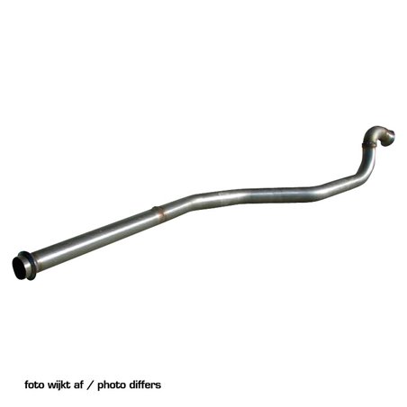 100% Inox Tube centrale sur mesure pour Audi TT 3.2 V6 Quattro (256cv) 2006- (Ø63,5mm)