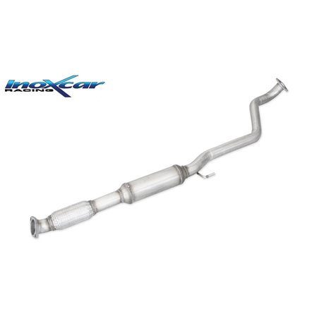 100% Inox Silencieux centrale sur mesure pour Hyundai Veloster 1.6 TGDI 186cv 2011-2014 (Flex)