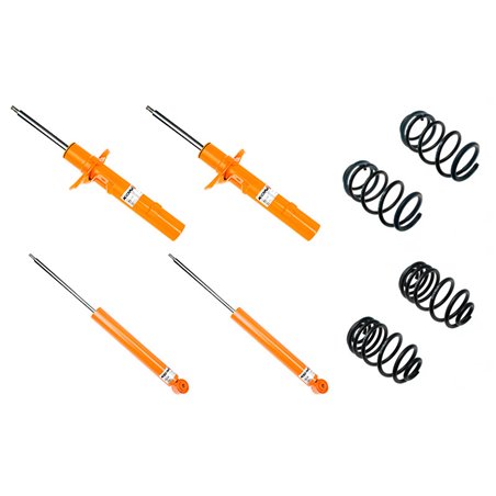 KONI Str.T Kit sur mesure pour VW Golf VII - diamètre jambe de force 55 mm et torsion arriere - poids essieu avant jusqu'à 1010k