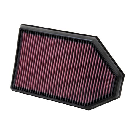 K&N Filtre à air de remplacement sur mesure pour Dodge Challenger / Charger 3.6, 5.7, 6.2, 6.4 / Chrysler 300C 3.6, 5.7/ Lancia 