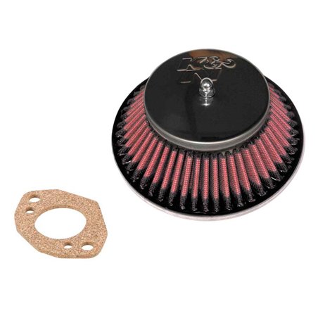 K&N Filtre à Air conique sur mesure pour carburateur SU/SU Hitachi 1.5'' HS4/HIF4/HIF38, trou décentré, Hauteur d'assemblage 52m