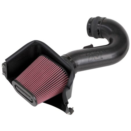 K&N admission d'air Aircharger sur mesure pour Chevrolet Corvette ZR1 6.2L V8 (excl. Z06) 2019 (57-3111)