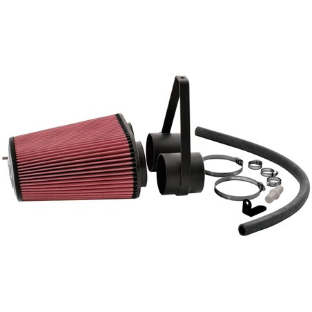 K&N admission d'air Aircharger sur mesure pour Ford Bronco & F150, F250, F350 4.8/5.0/5.8/7.5L V8 1996-1997 (63-1014)