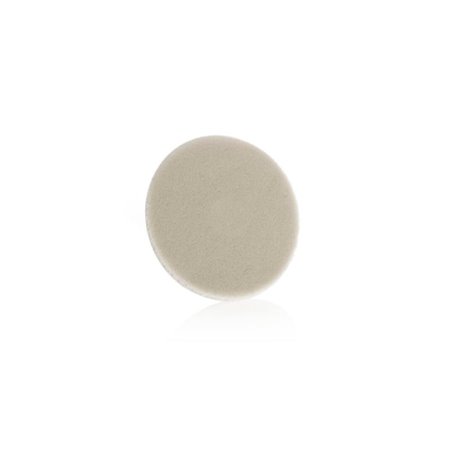 Tampon de polissage en microfibres blanc (doux) - 90x15mm