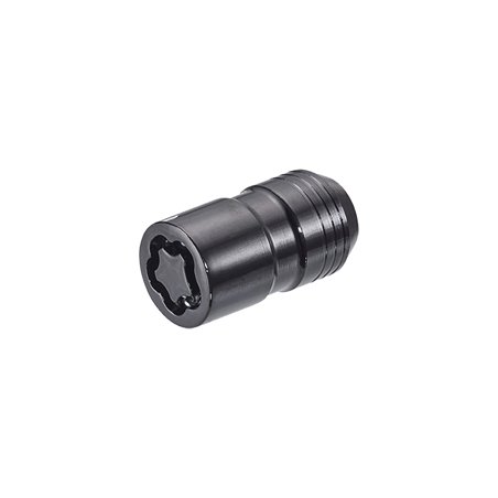 McGard Écrous antivol M14x1.50 Noir - Conique - Longueur 41.6mm (Ouverture de clé 21 / 22 mm)