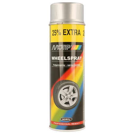 Motip Peinture pour Jantes - Argent - 500ml