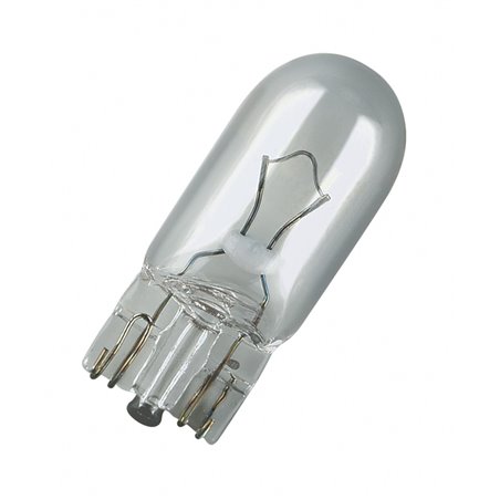 Osram Original Ampoules Halogène - T10 - 12V/5W - set de 2 pièces