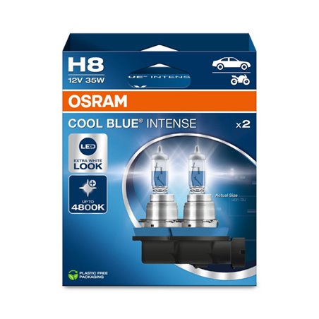 Osram Cool Blue Intense NextGen Ampoules Halogène - H8 - 12V/55W - set de 2 pièces