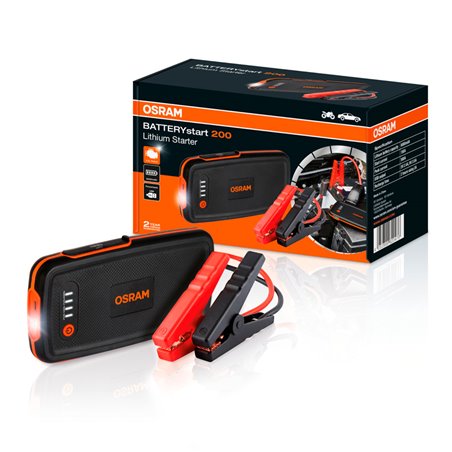 Osram BATTERYstart 200 - Démarreur d'urgence/batterie externe portable