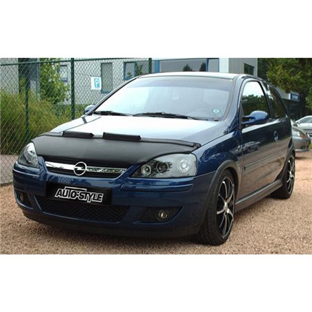 Protège-capot sur mesure pour Opel Corsa C 2001-2006 - Noir