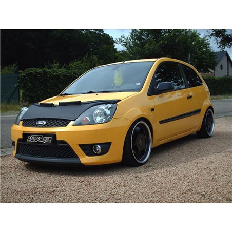 Protège-capot sur mesure pour Ford Fiesta VI 2006-2008 - Noir