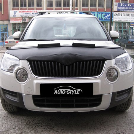 Protège-capot sur mesure pour Skoda Yeti 2009- - Noir