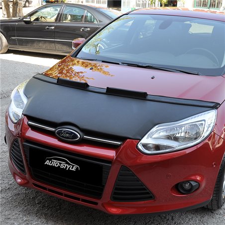 Protège-capot sur mesure pour Ford Focus 2011-2015 - Noir