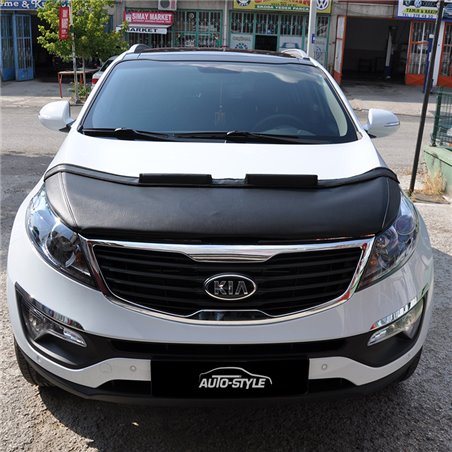 Protège-capot sur mesure pour Kia Sportage 2010-2013 - Noir