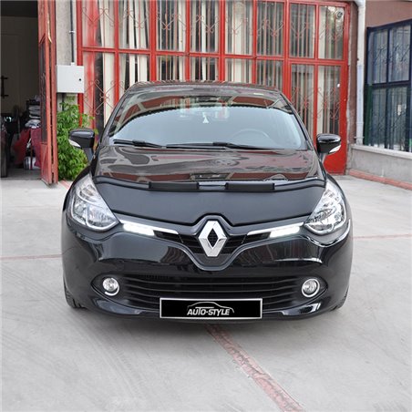 Protège-capot sur mesure pour Renault Clio 2012-2015 - Noir