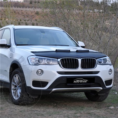 Protège-capot sur mesure pour BMW X3 F25 2014- - Noir