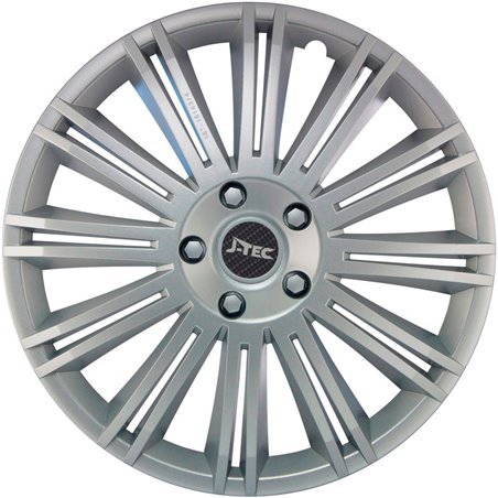 Jeu d'enjoliveurs J-Tec Discovery 13-inch argent