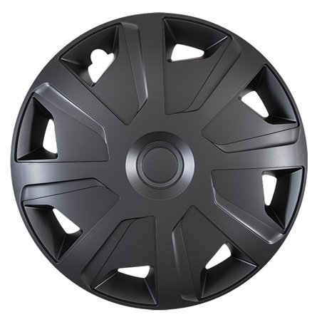 Jeu d'enjoliveurs J-Tec Mistral Van 15-inch noir (sphère)