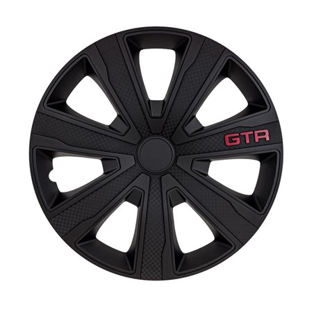 Jeu d'enjoliveurs J-Tec GTR Carboné 14-inch noir