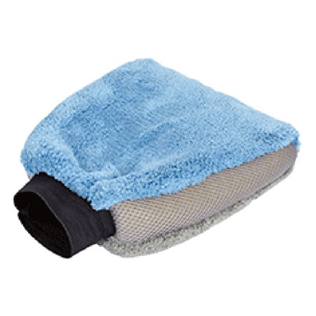 Protecton Gant de lavage auto microfibre Bi-Couleur