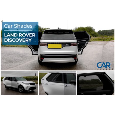 Set de Car Shades (portes arrières) sur mesure pour Land Rover Discovery V 2017- (2-pièces)