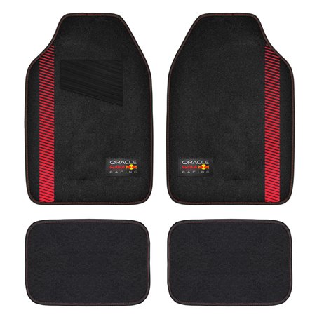 Red Bull Oracle Jeu de tapis de voiture universel - Set de 4 pièces - Noir/Rouge