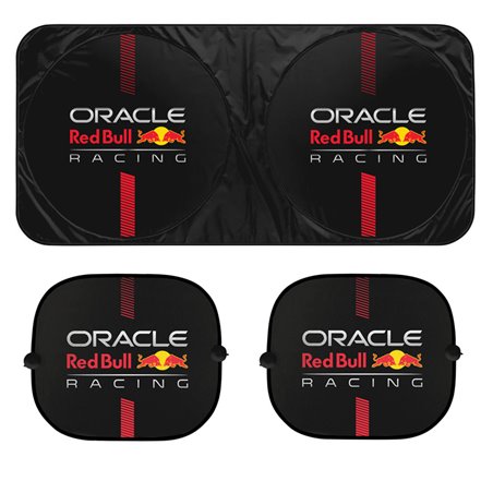 Red Bull Oracle Kit Pare-soleil universel - 3 pièce - Noir/Rouge