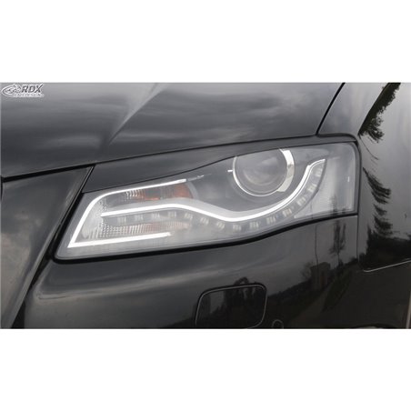 Spoilers de phares sur mesure pour Audi A4 B8 2008-2012 (ABS)