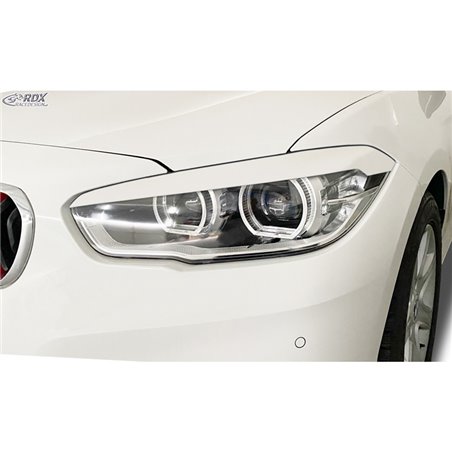 Spoilers de phares sur mesure pour BMW Série 1 F20/F21 3/5-portes Facelift 2015-2019 (ABS)