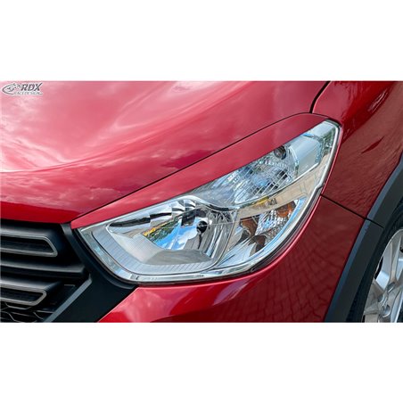 Spoilers de phares sur mesure pour Dacia Lodgy & Dokker 2012-2022 (incl. Stepway) (ABS)